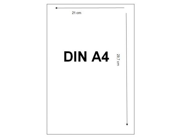 Eine DIN A4 Seite Papier von SUMW - Software & Multimedia Wieschendorf