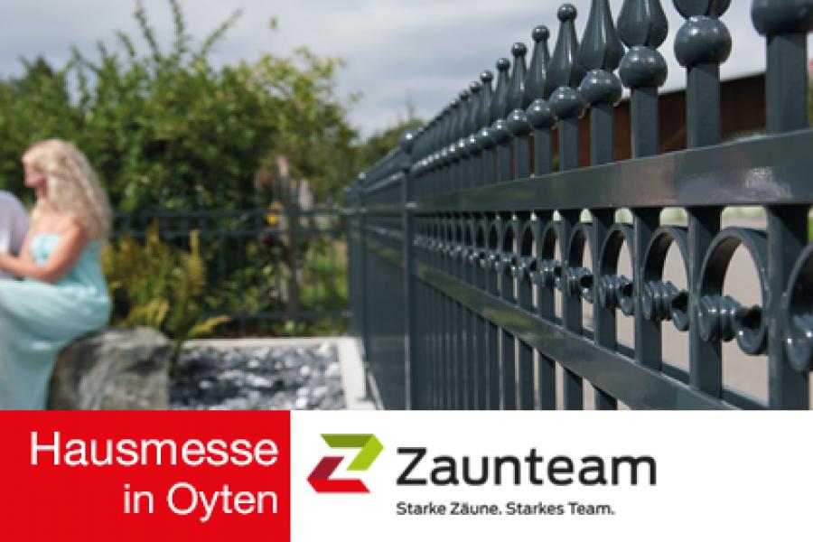 Hausmesse in Oyten bei Zaunteam Weser-Wümme